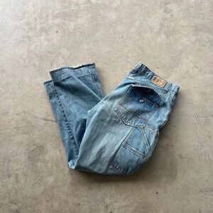 Plugg y2k Cargo Jeans Carpenter Mens size 36 34